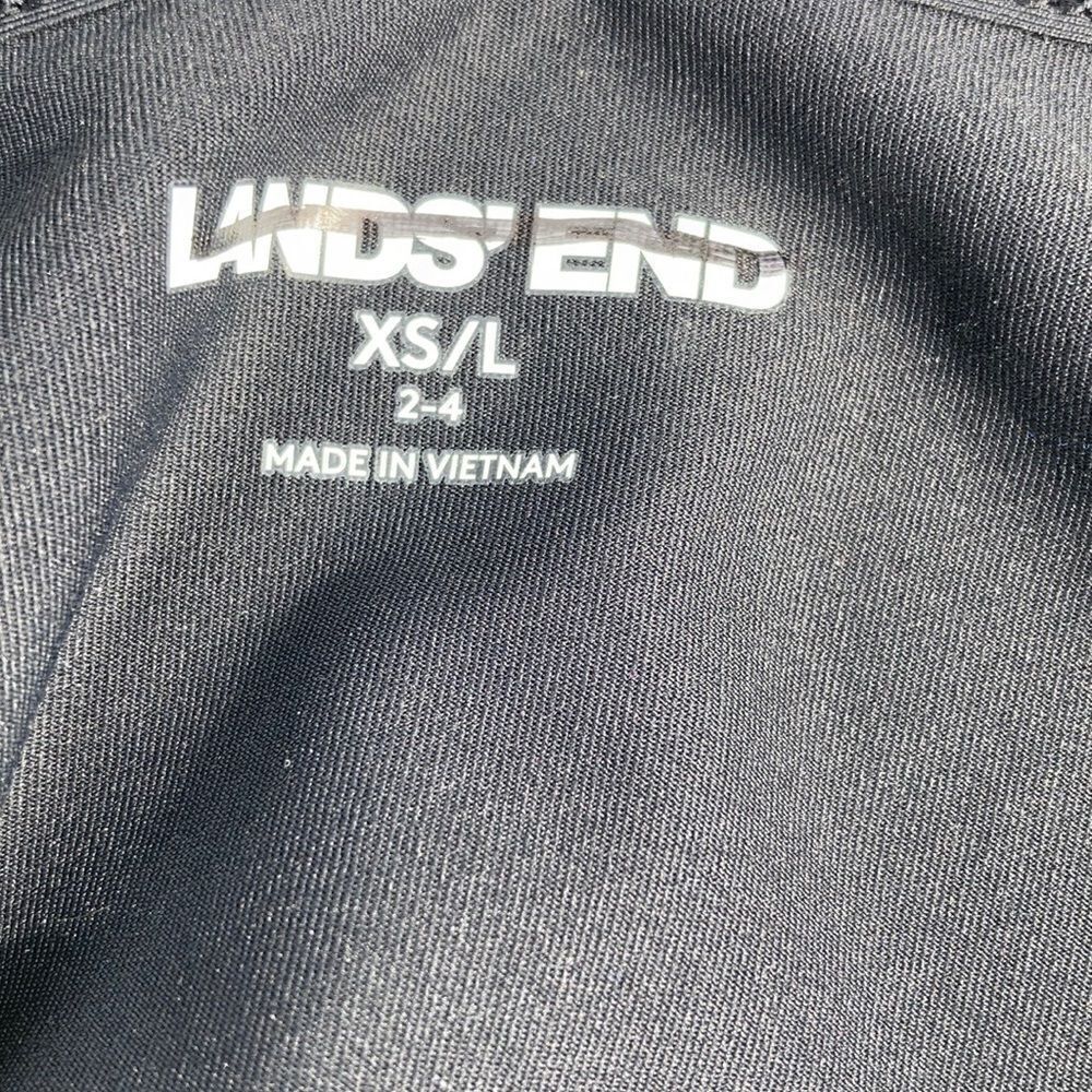 Land’s End Rash Guard blue multi top XS Tall - Picture 6 of 9